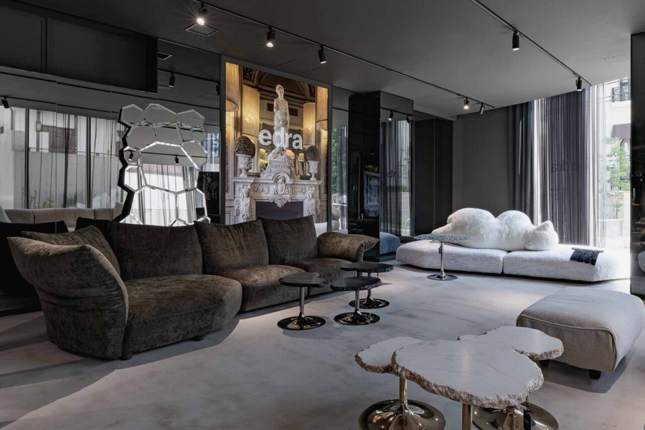 「Spazio Edra Tokyo Aoyama」でアートのような家具と出逢う